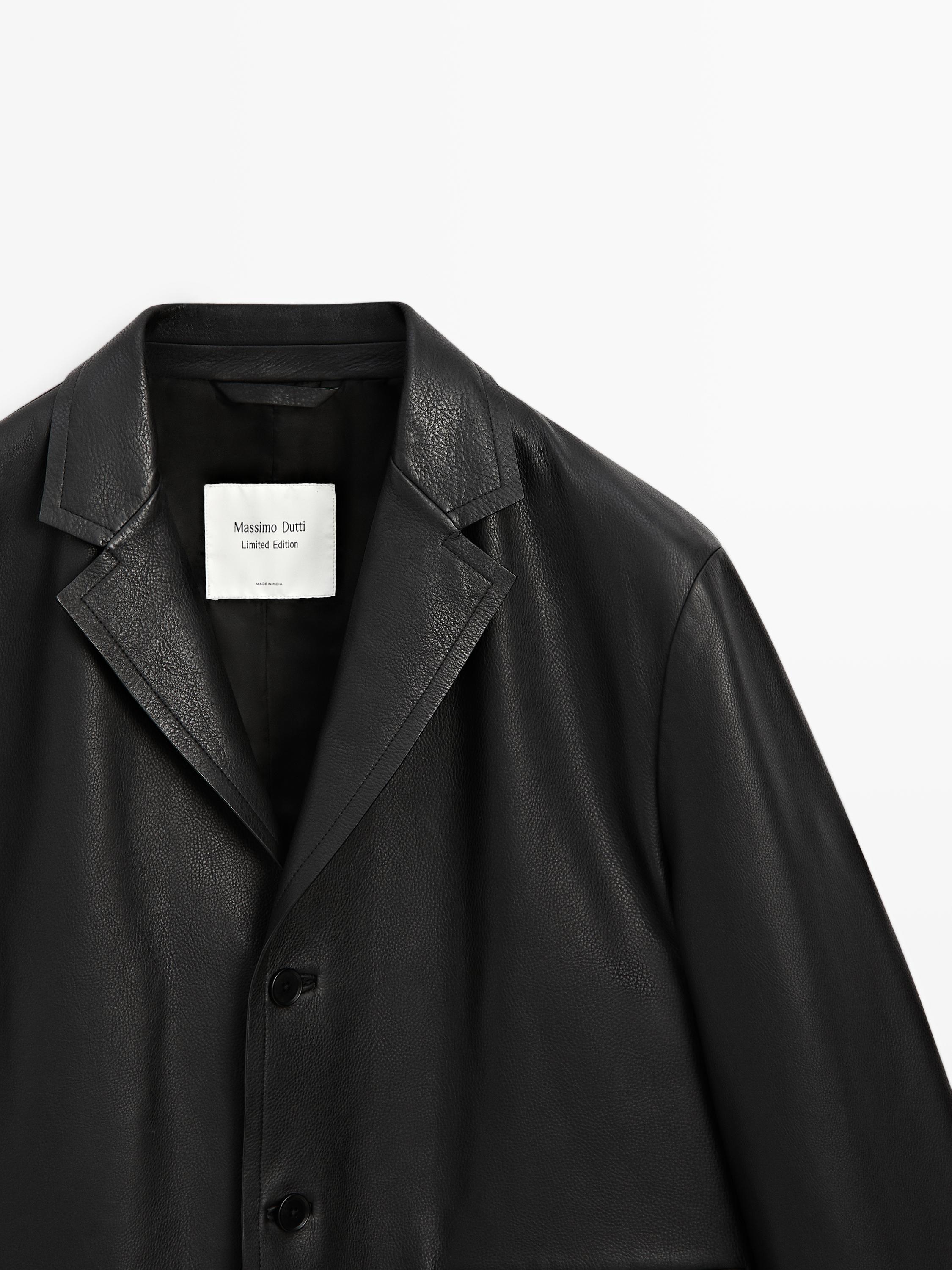 Nappa leather blazer - LIMITED