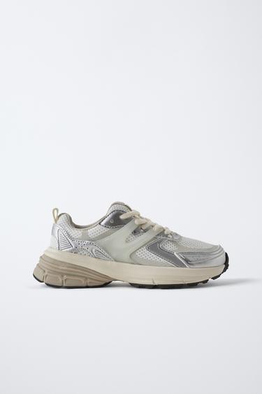 SPORTY TRAINERS - Grey by Zara