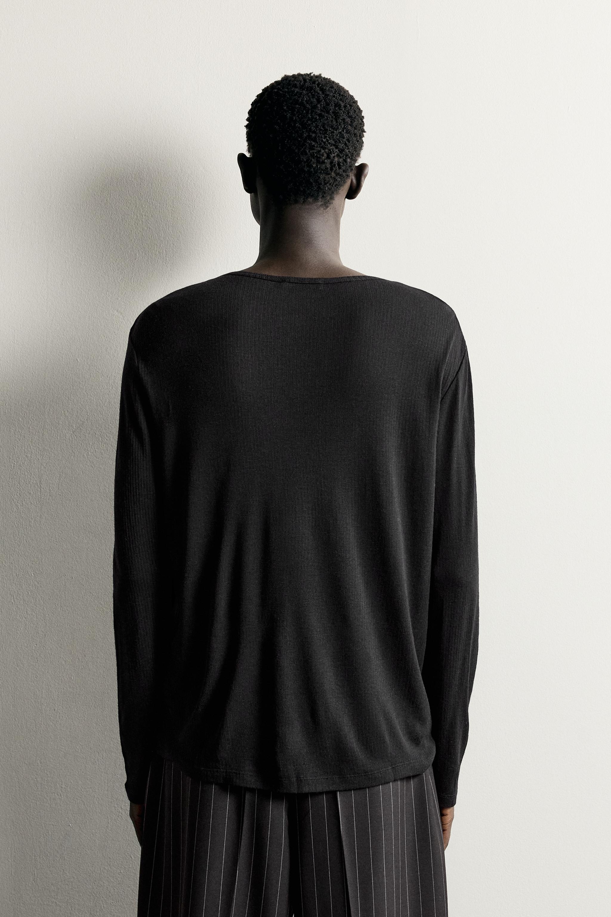 T-SHIRT RELAXED FIT SEMITRANSPARENT