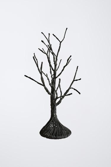 HALLOWEEN LIGHT TREE DECORATIVE ACCESSORY — Black 1