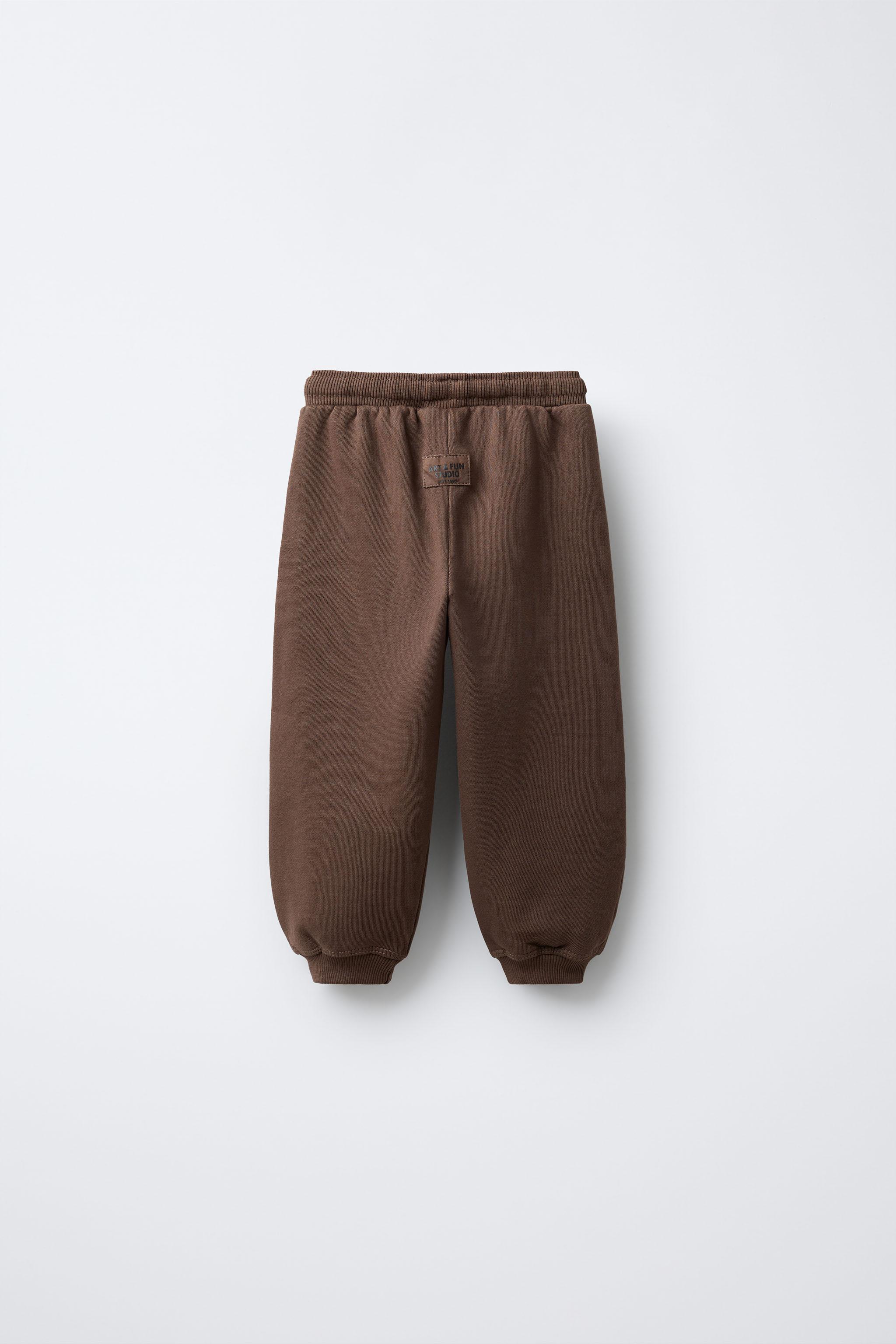 GARMENT DYED SEAM DETAIL JOGGING PANTS