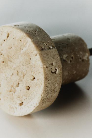 BEIGE MARBLE HOOK - Beige by Zara