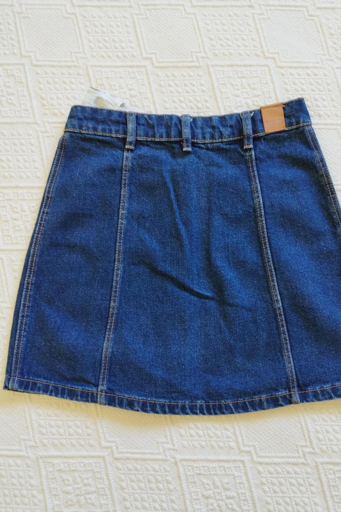 DENIM MINI SKIRT - Image 3