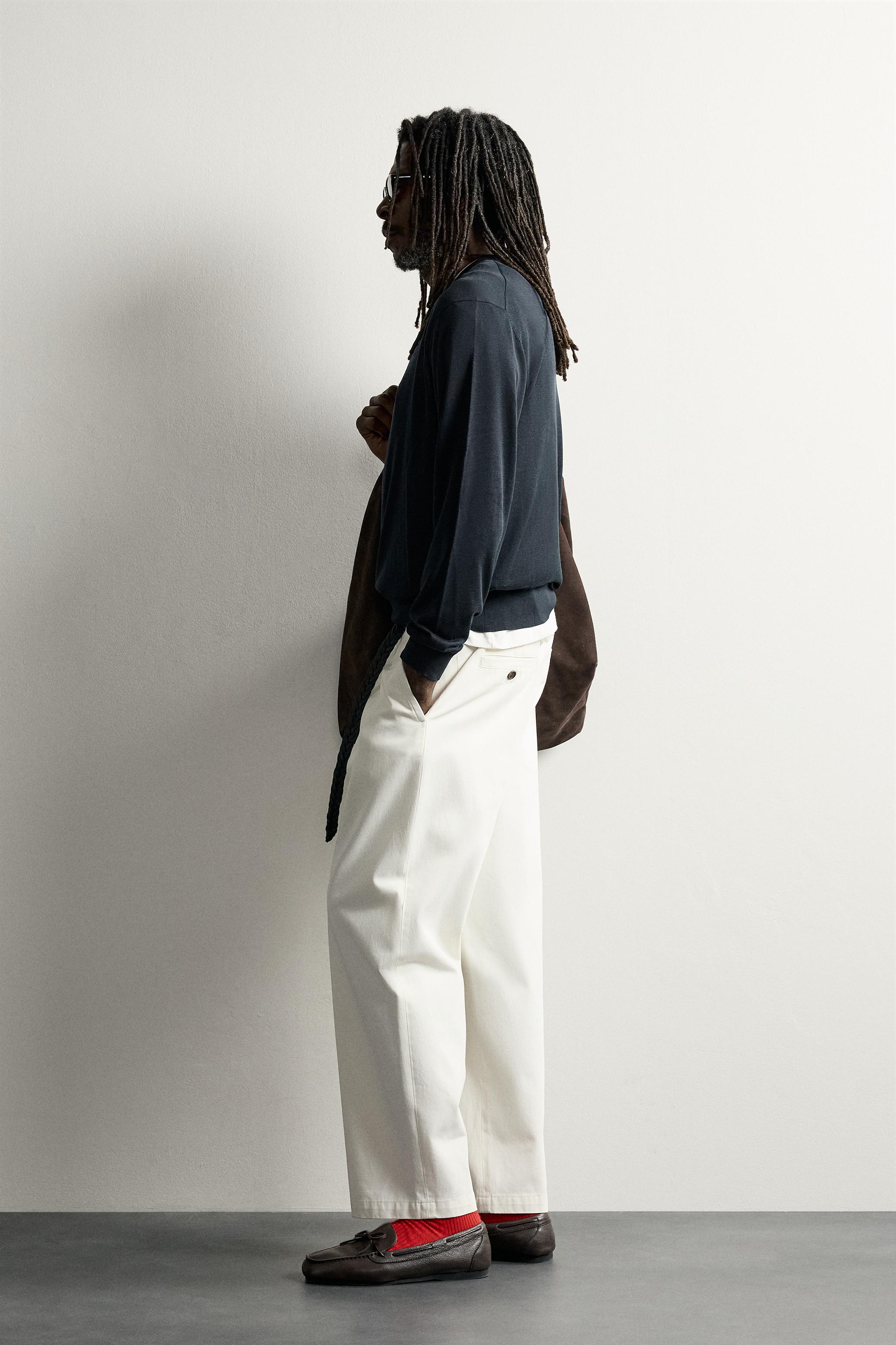 PULL LÉGER 100 % SOIE AARON LEVINE X ZARA