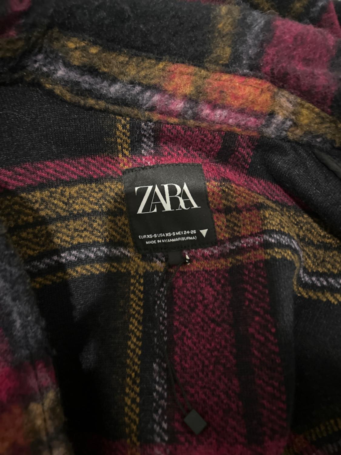 WOOL BLEND PLAID OVERSHIRT - Image 3