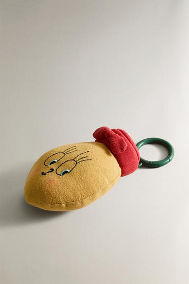 LIMONCELLA X THE ANIMALS OBSERVATORY KEY RING - Yellow by Zara - Image 1