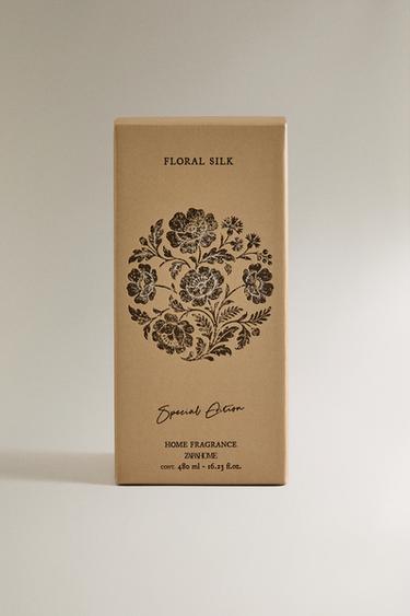 (480 ML) DIFFUSEUR À BÂTONNETS FLORAL SILK - écru/jaune de Zara - Image 3