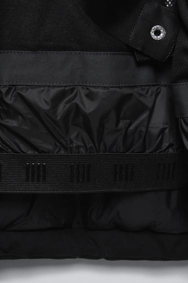 WATER-REPELLENT AND WINDPROOF RECCO® SYSTEM KANGAROO JACKET - SKI COLLECTION - Black by Zara - Image 8