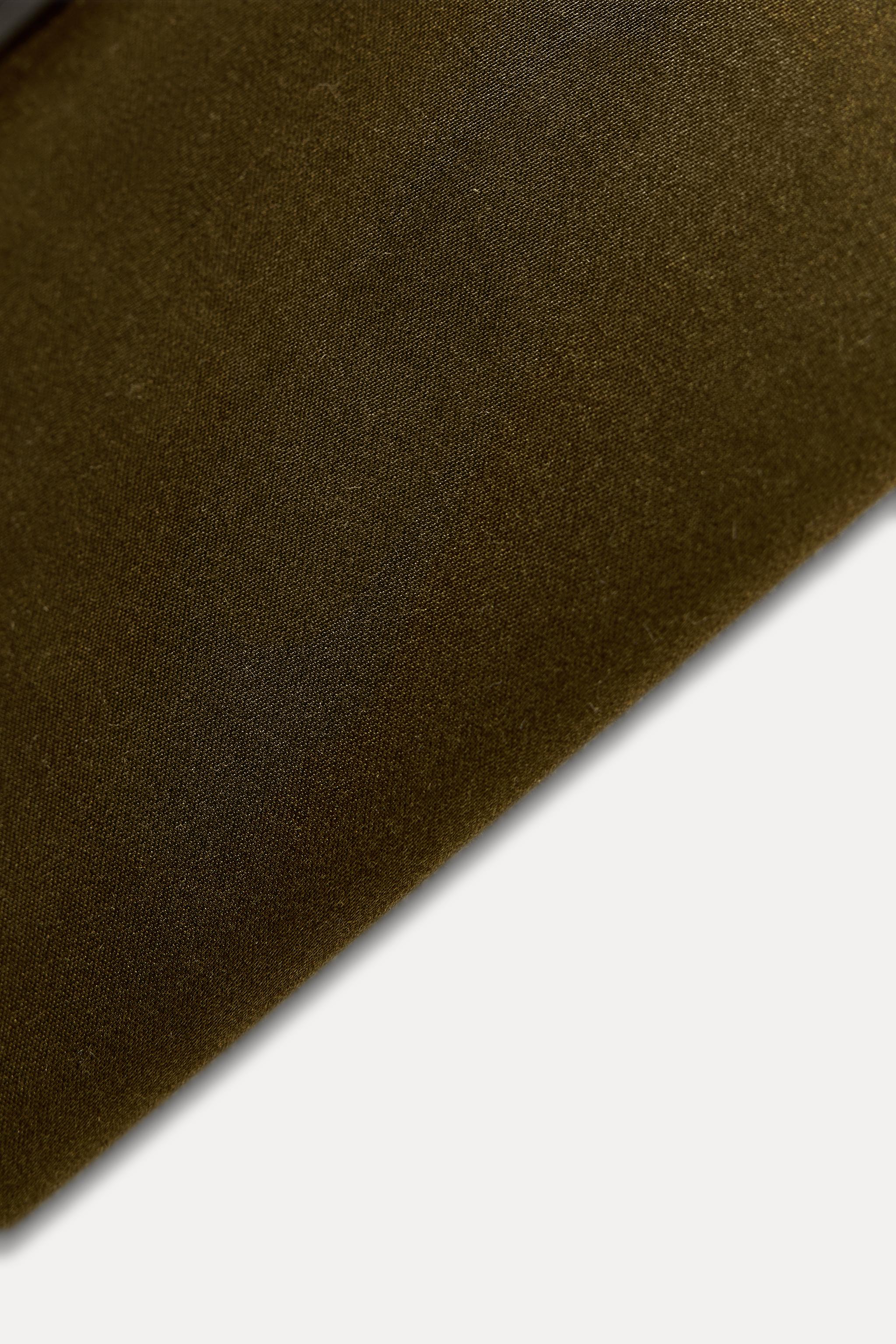 PRINTED VELVET KIMONO ZW COLLECTION - Dark brown | ZARA