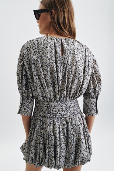 ZW COLLECTION PRINTED MINI DRESS - Multicoloured by Zara - Image 2