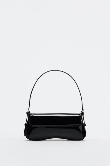 BOLSO DE HOMBRO SOLAPA - Negro de Zara