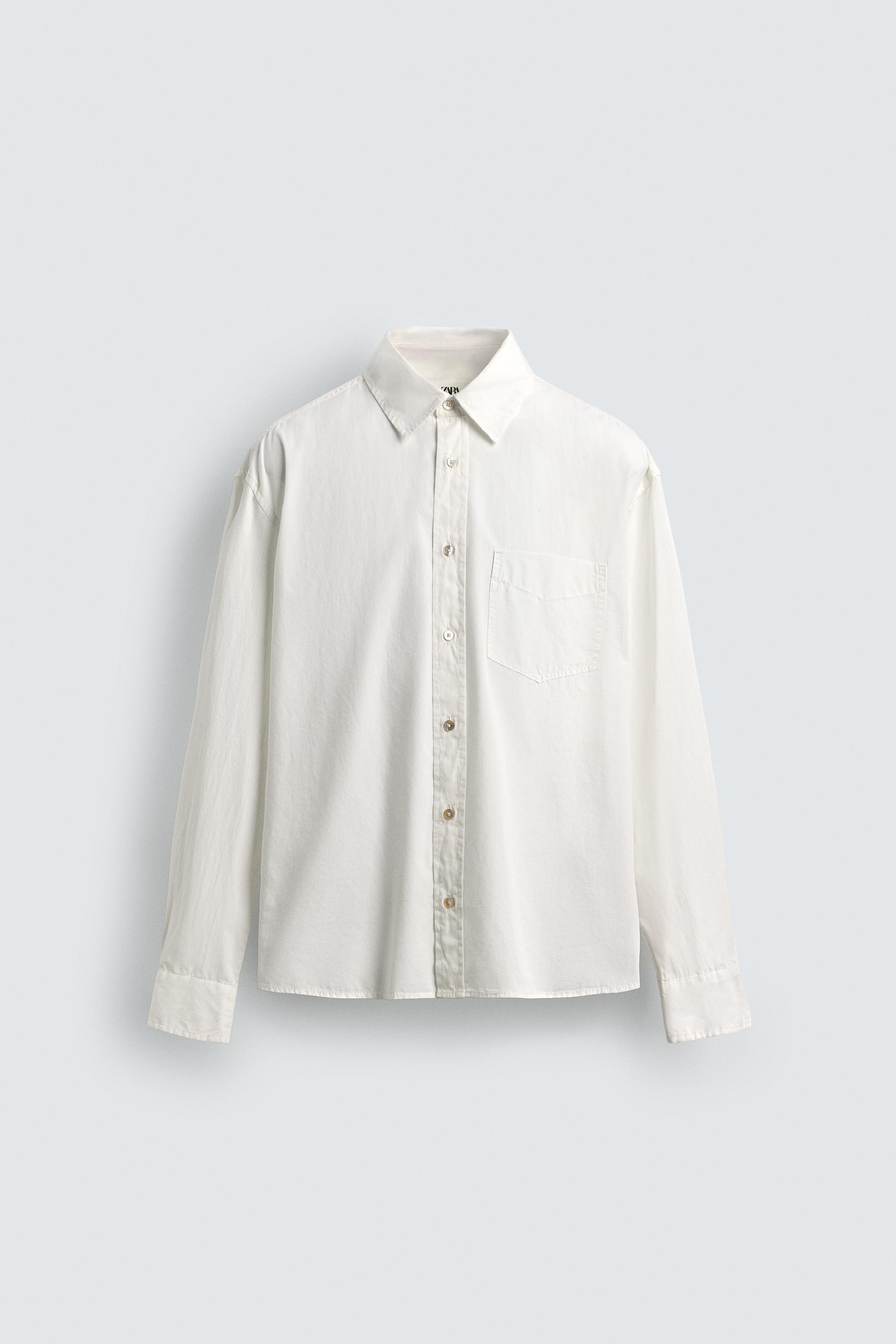 CHEMISE RELAXED FIT EN COTON