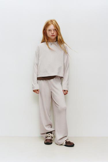 Zara MAJICA SOFT TOUCH – Ekru