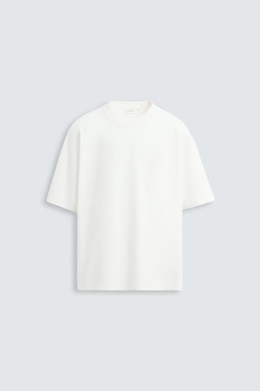 CAMISETA RELAXED FIT - Blanco de Zara
