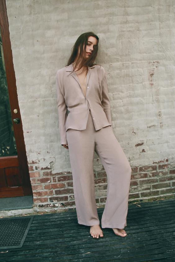 100% VISCOSE PANTS from Zara - $79.90