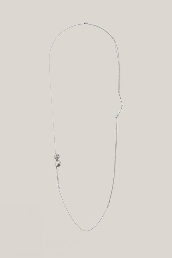 Long multiway basket necklace - LIMITED EDITION from Zara - $180