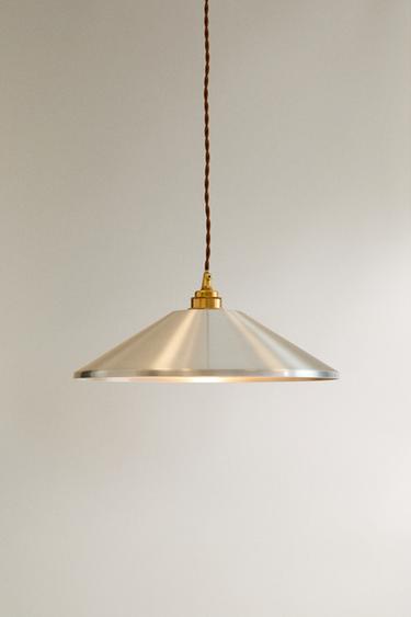 ALUMINIUM CEILING LAMP - Anthracite grey by Zara - Image 1
