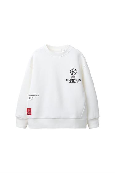ТОЛСТОВКА UEFA CHAMPIONS LEAGUE ® — ЭКРЮ от Zara