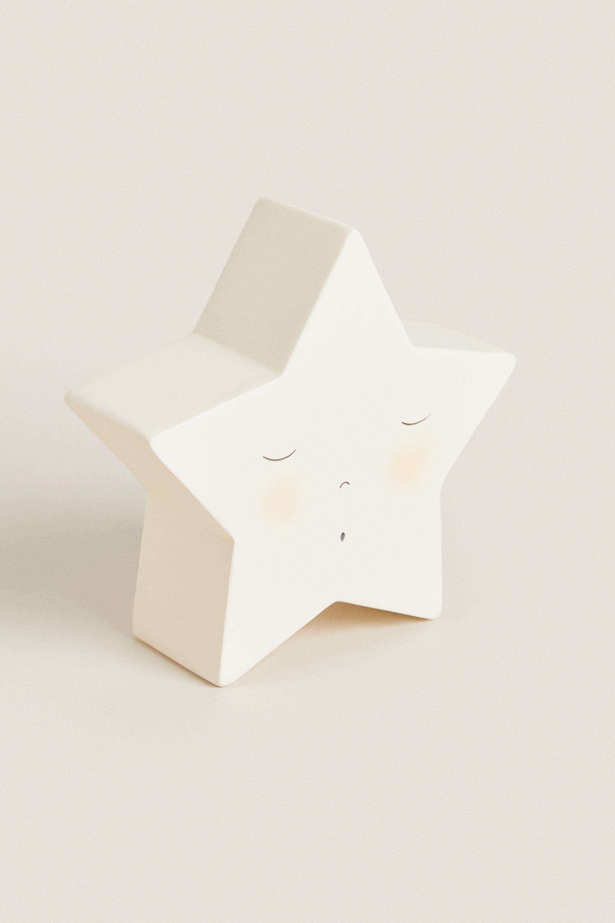 STAR NIGHT LIGHT MINI LAMP - Beige | ZARA Canada