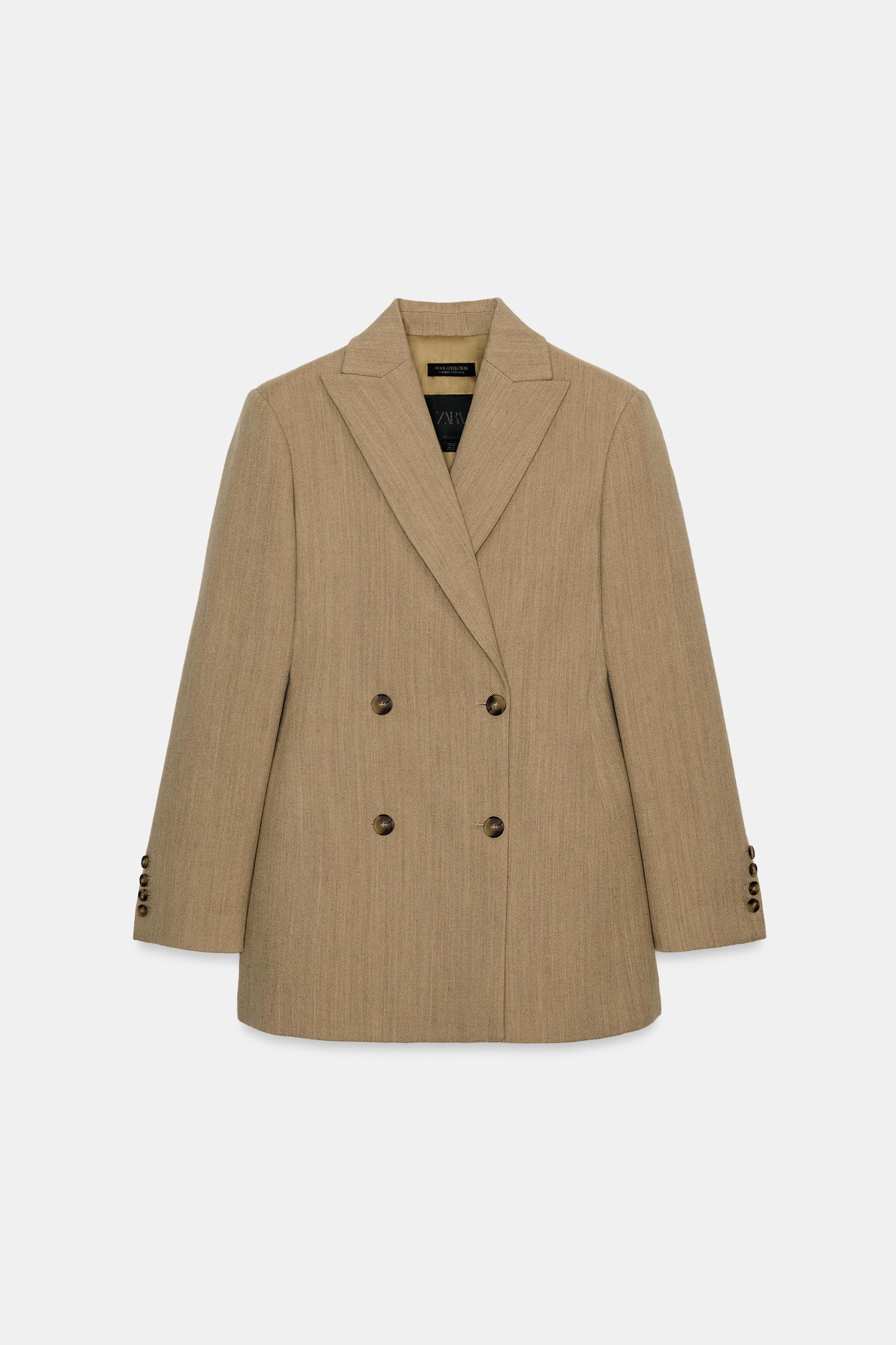 BLAZER AJUSTÉE AVEC LAINE ZW COLLECTION