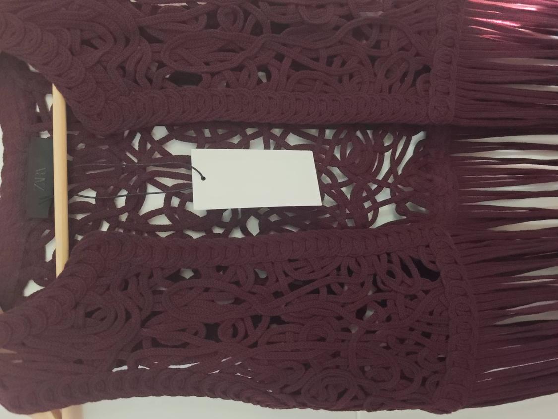 FRINGED MACRAMÉ WAISTCOAT - Image 3