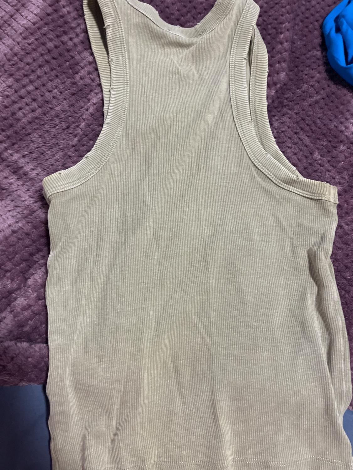 RIBBED FADED TOP - Image 3