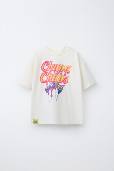 CHUPA CHUPS ® PRINT T-SHIRT - Ecru by Zara