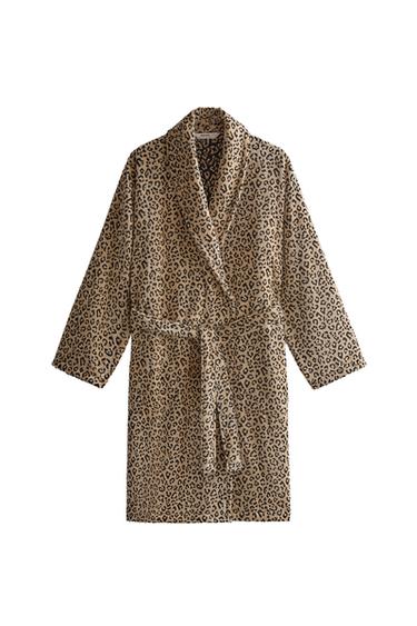 Zaras BADROCK I VELOUR MED ANIMALPRINT - Leopard