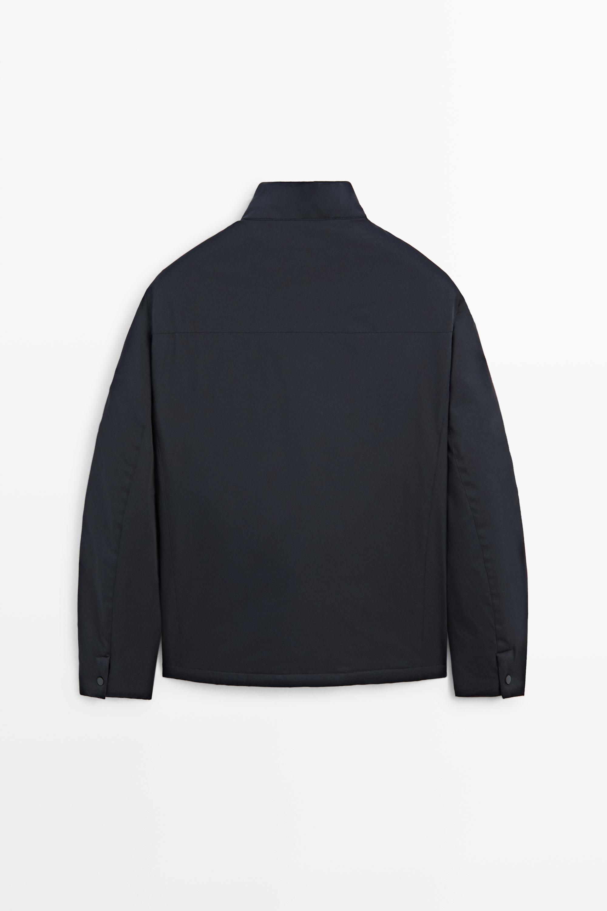 Stand-up collar down jacket