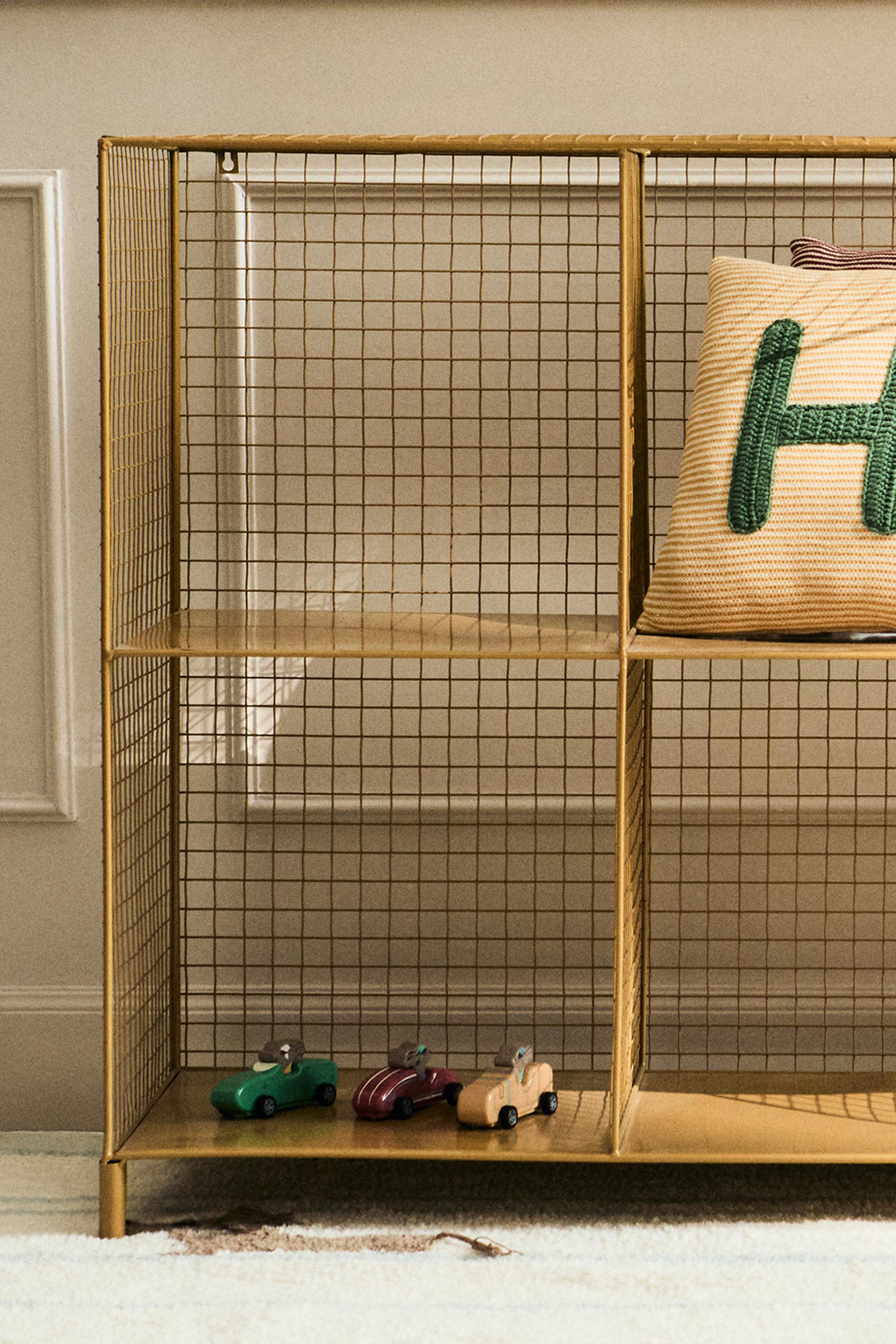 キッズ用横置きメタルシェルフ - マスタード | ZARA Japan / 日本