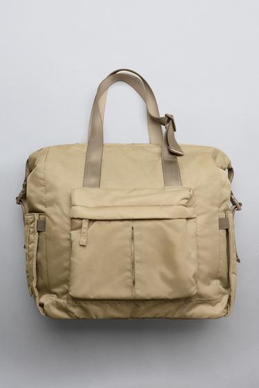 Zara MATERNITY BACKPACK - Camel Brown