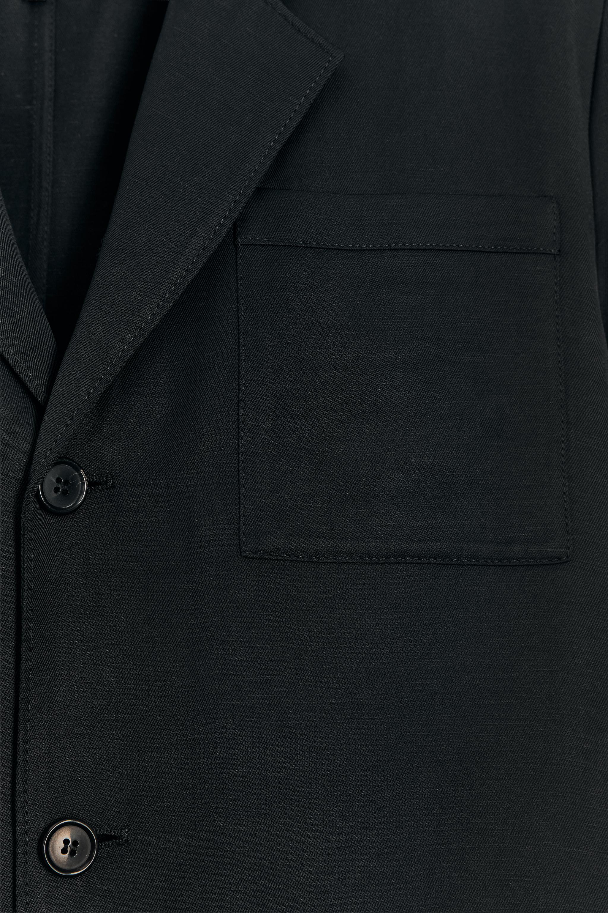 LINEN BLEND STRAIGHT COAT 50TH ANNIVERSARY