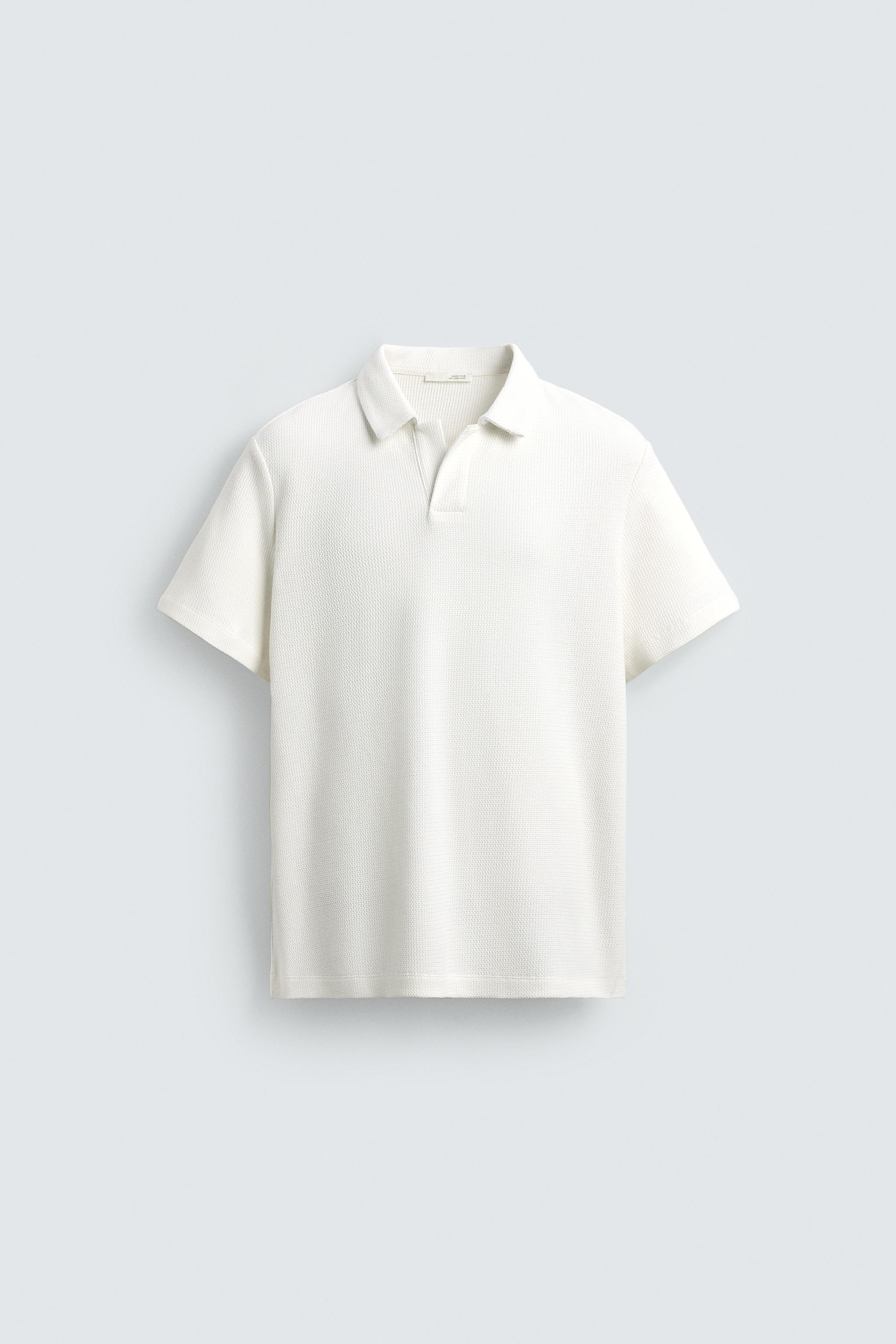 POLO REGULAR FIT STRUCTURÉ