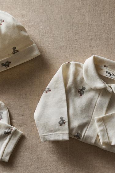 NEWBORN DUCKLING SET - Oyster-white by Zara - Image 5