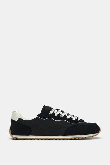 BAREFOOT RUNNING TRAINERS - Black by Zara