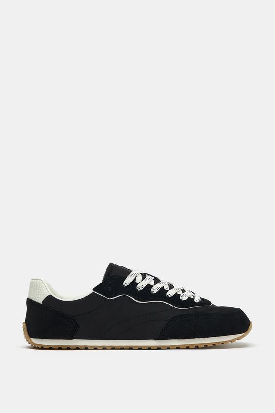 BAREFOOT RUNNING TRAINERS - Black by Zara - Image 0