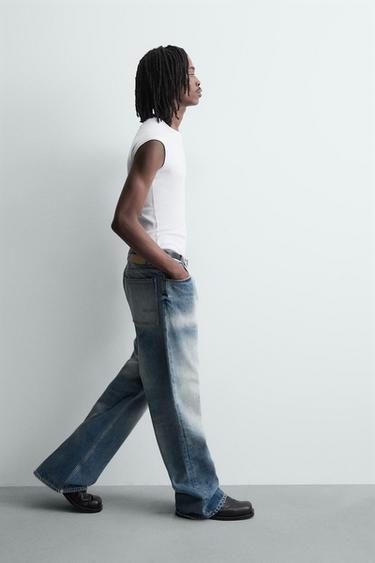 FLARE FIT JEANS - Blue by Zara - Image 5