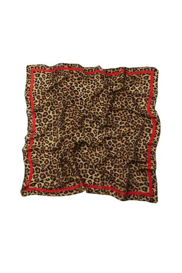 ANIMAL PRINT MODAL SCARF - Leopard by Zara - Image 0