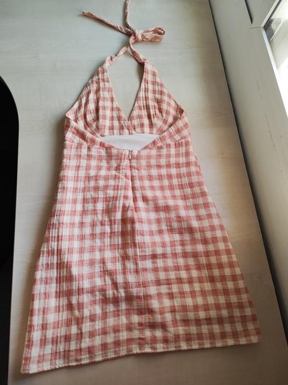 gingham halter dress zara CHECK SECOND HAND Nox_Anabel_Prom2026