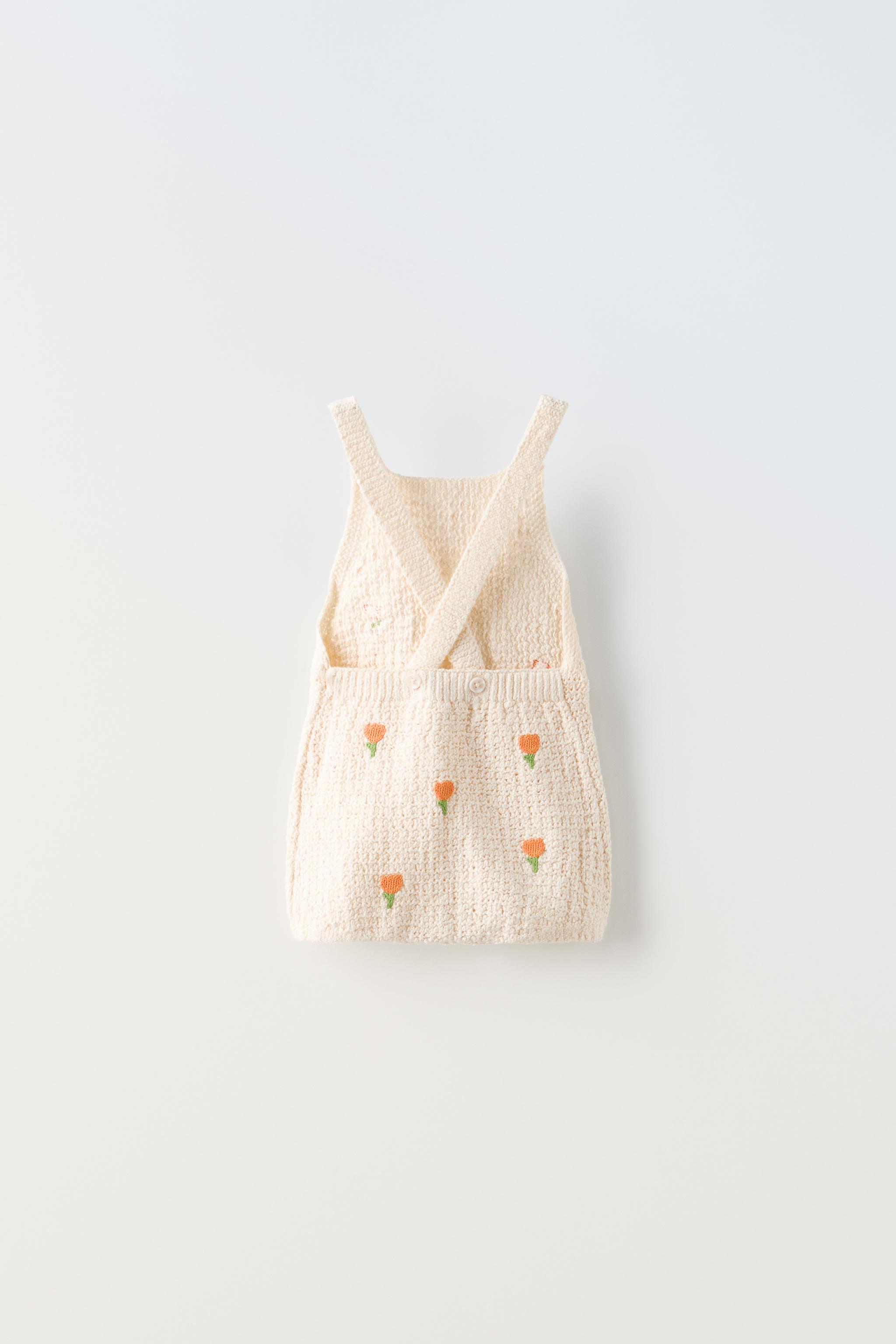 ZARA top baby girl Knit jumpsuit