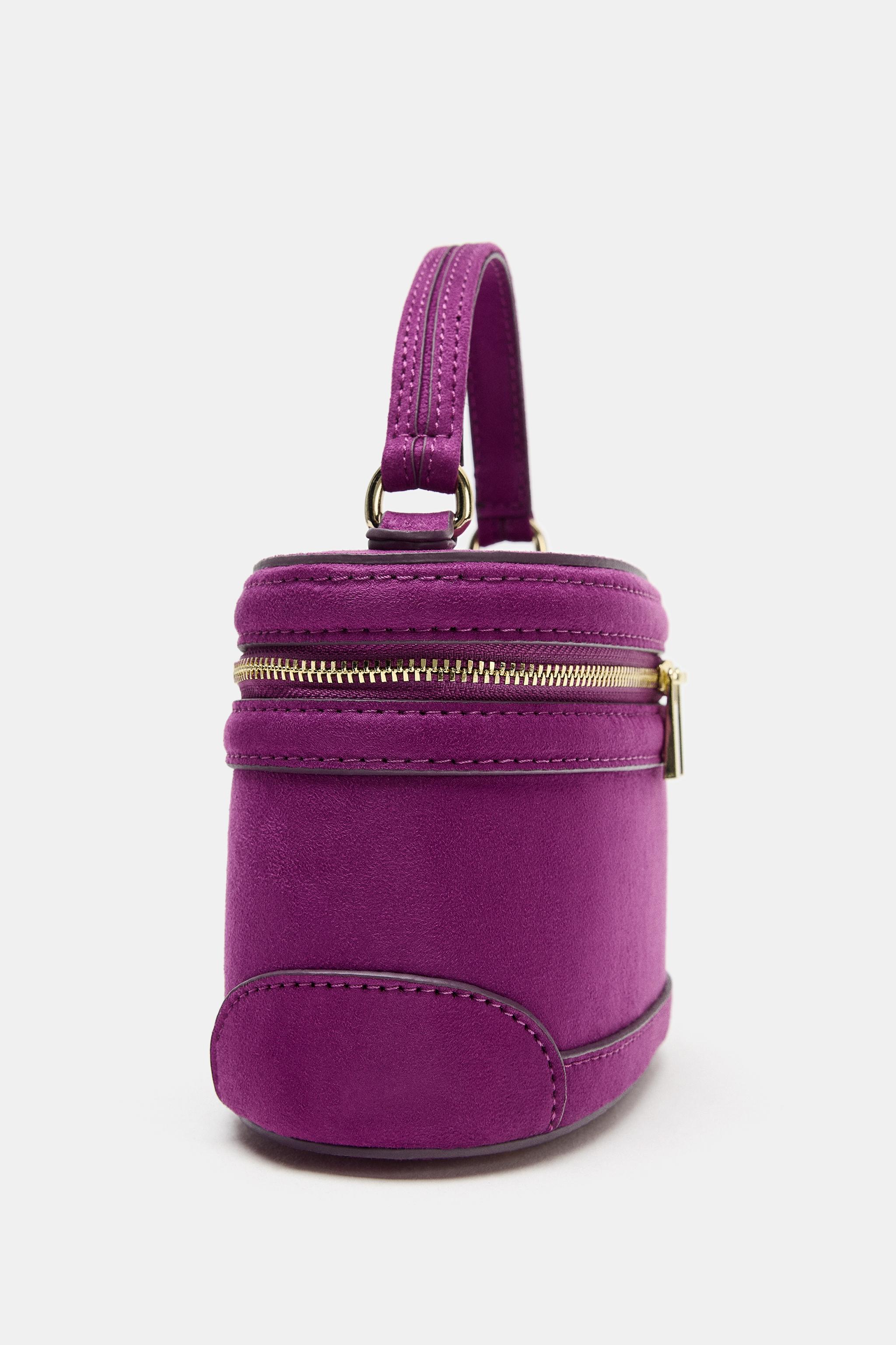 VANITY BAG - Purple | ZARA Iraq