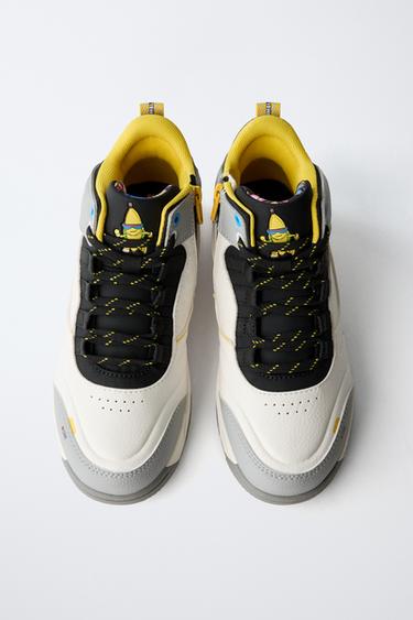 STUMBLE GUYS ™ © SCOPELY HIGH-TOP SNEAKERS - White by Zara - Image 5