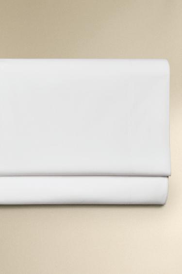 DRAP DE DESSUS OVERLOCK - Blanc de Zara