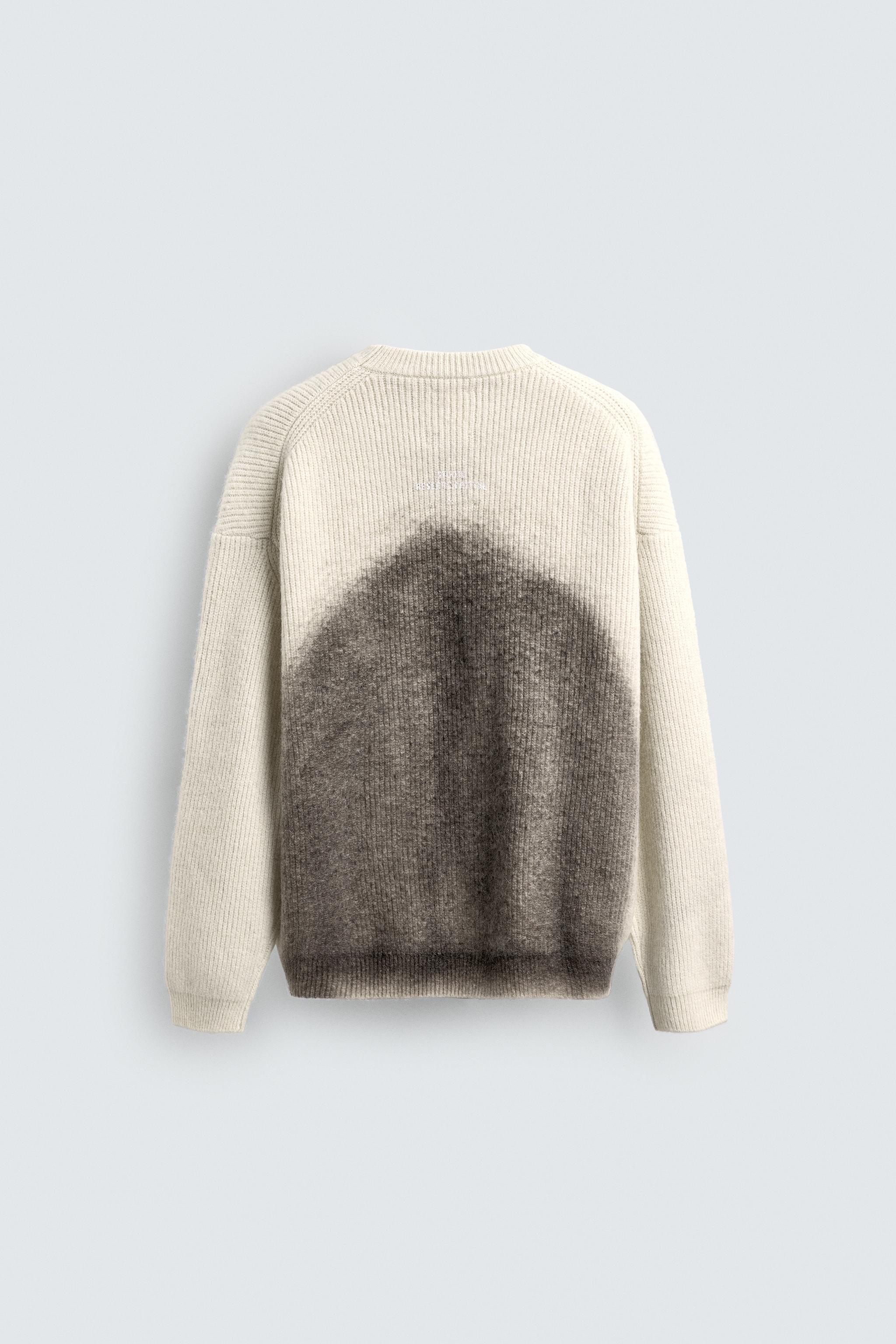SPRAY LOGO SWEATER X SR_A