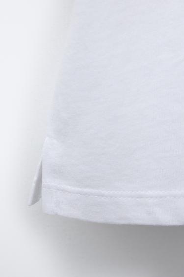 BEACH PRINT T-SHIRT - White by Zara - Image 3