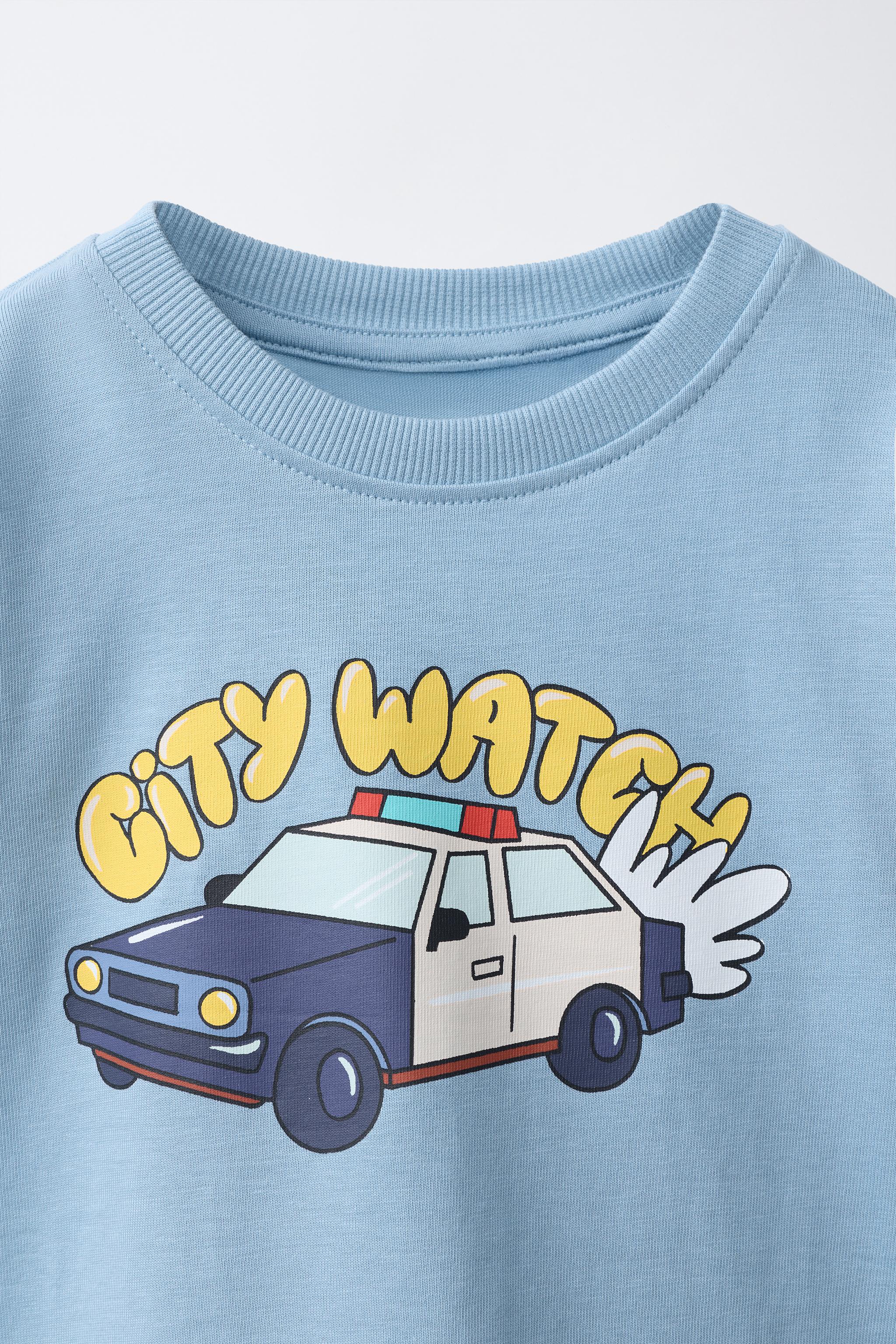 VEHICLE PRINT T-SHIRT