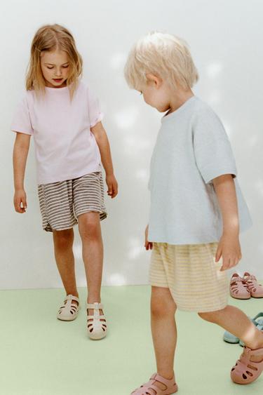 BAREFOOT САНДАЛИИ — Небеленый от Zara