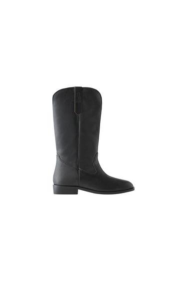 LEATHER COWBOY BOOTS