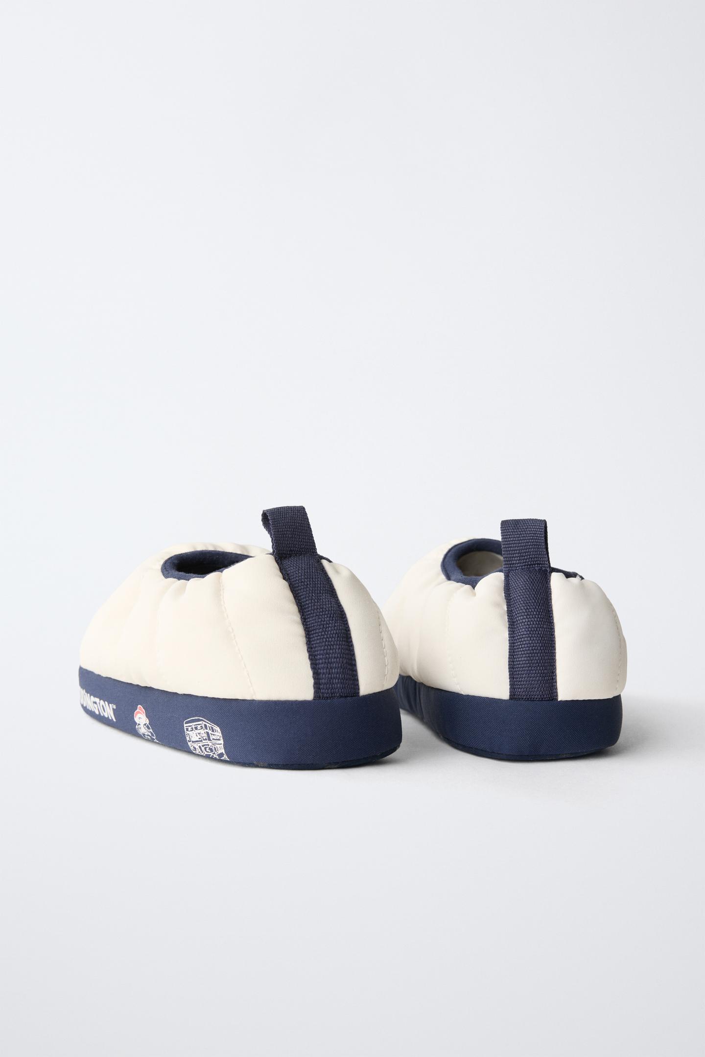 Детские тапочки Zara Paddington™ Padded, цвет: Белый — фото 5