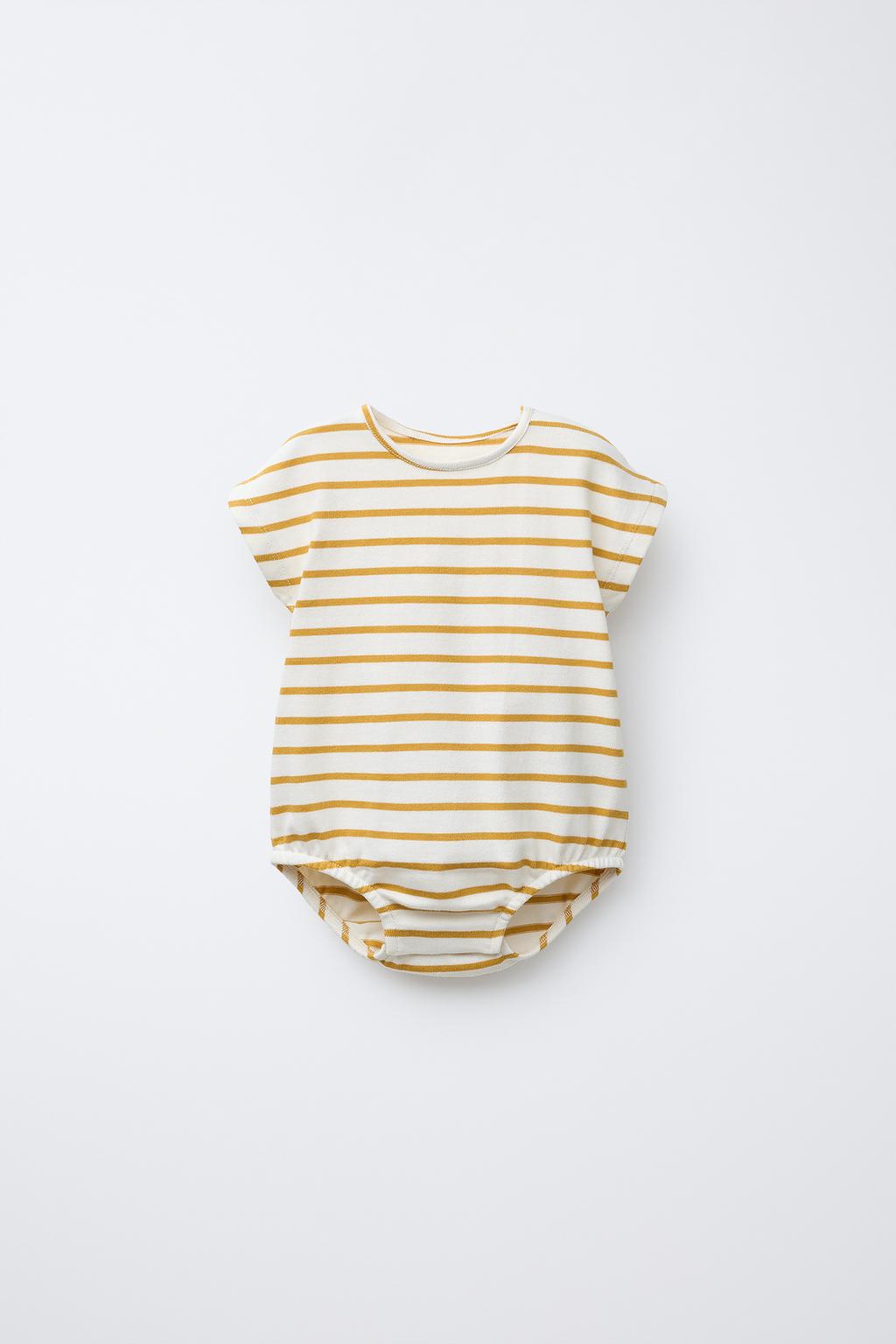 STRIPED BODYSUIT